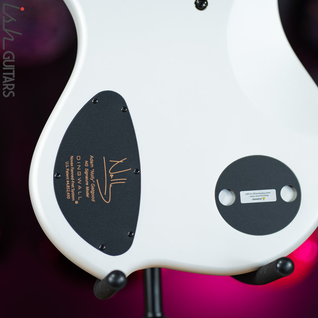 Dingwall NG-3 5-String Adam “Nolly” Getgood Ducati White