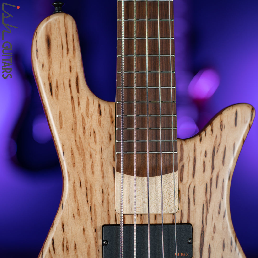 Spector USA NS-5 String Bolt On Bark Infused Maple USA Bass Guitar