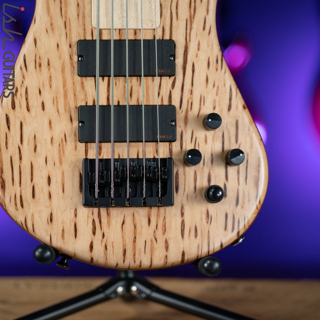 Spector USA NS-5 String Bolt On Bark Infused Maple USA Bass Guitar