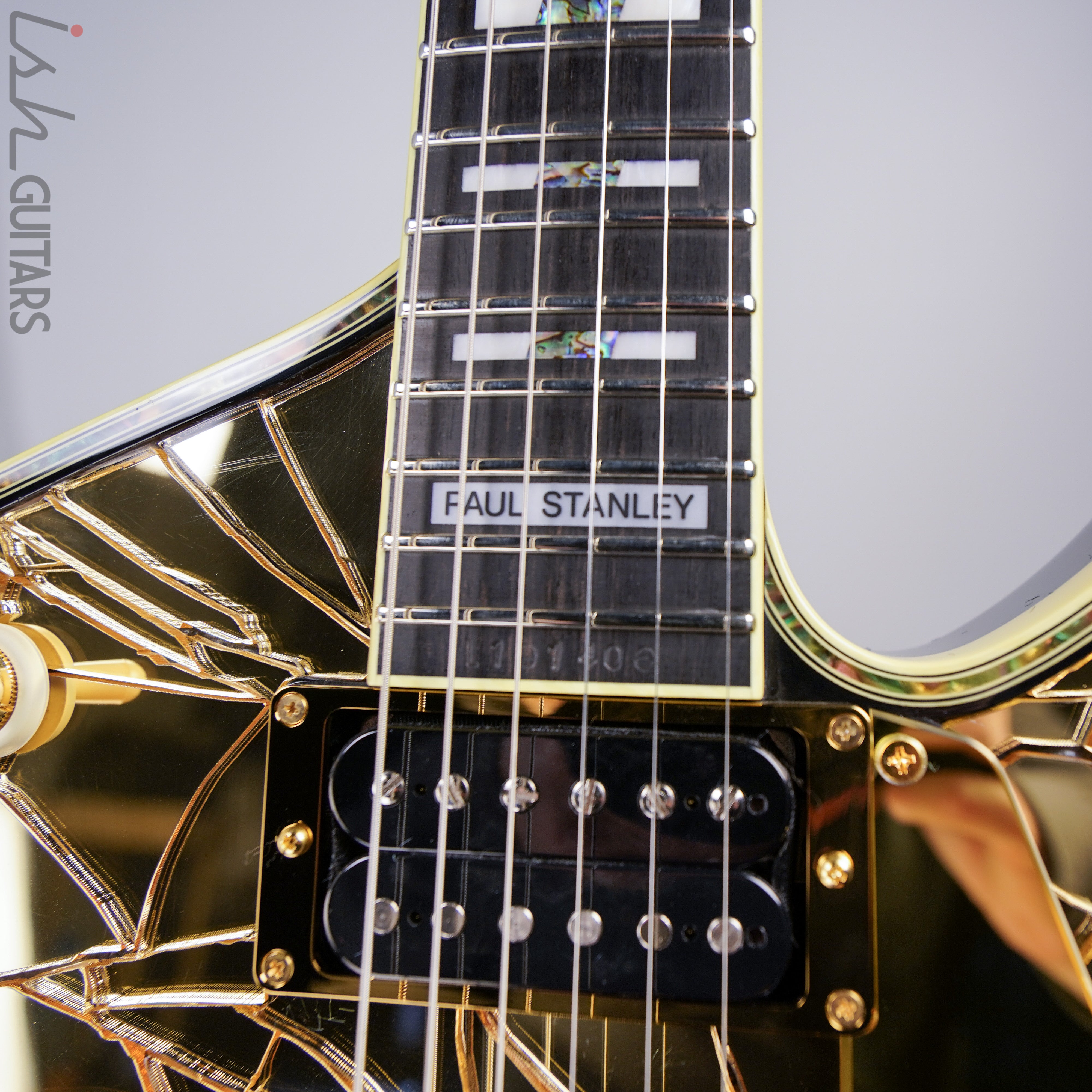 ギター Cracked Mirror_No brand NEW SIGNATURE MODEL CRACKED MIRROR GUITAR | Paul Stanley