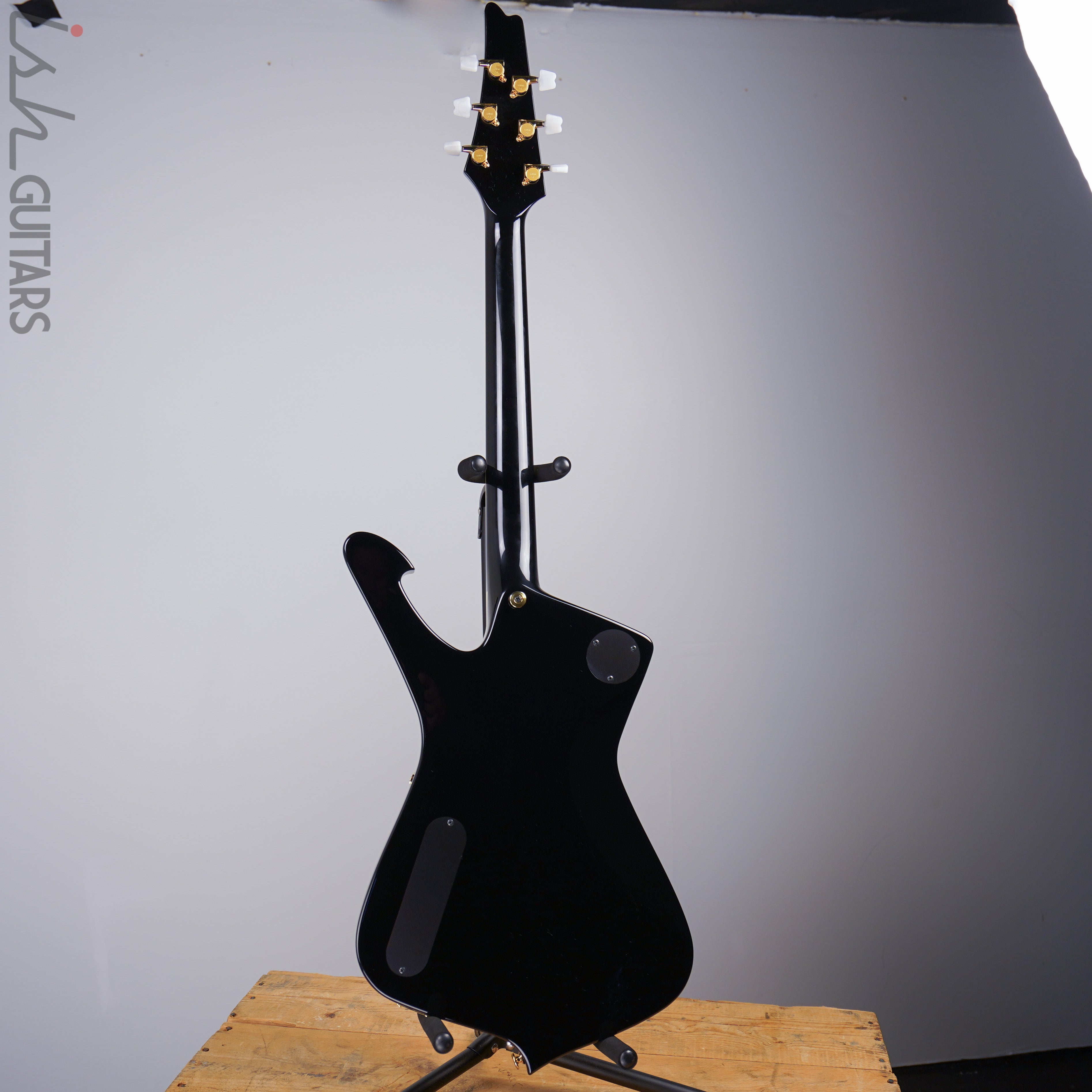 Ibanez Paul Stanley Signature PS4CM Gold Cracked Mirror Guitar