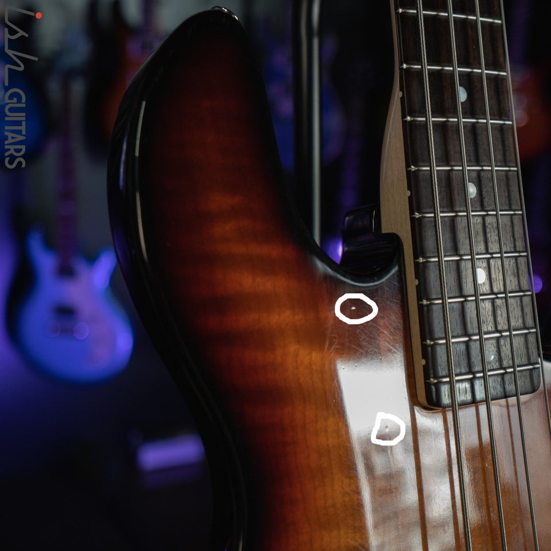 1982-1983 Peavey T-45 Sunburst Bass w/ OHSC