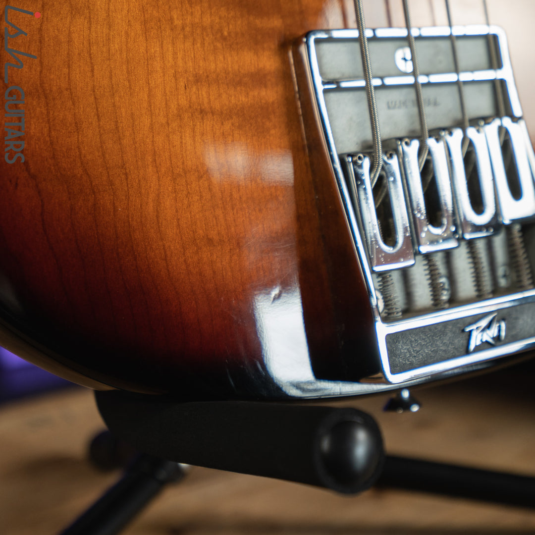 1982-1983 Peavey T-45 Sunburst Bass w/ OHSC