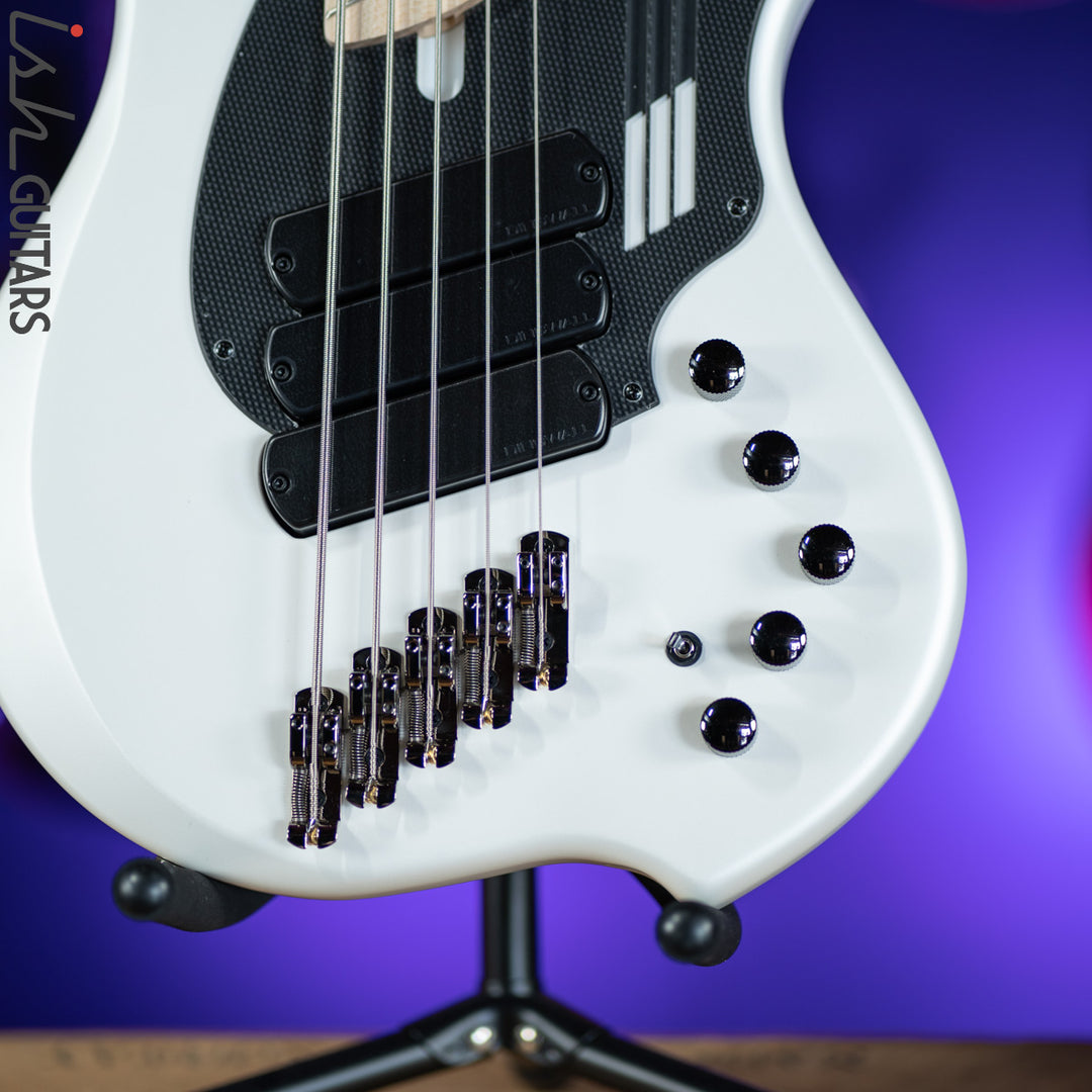 Dingwall NG-3 5-String Bass Ducati White