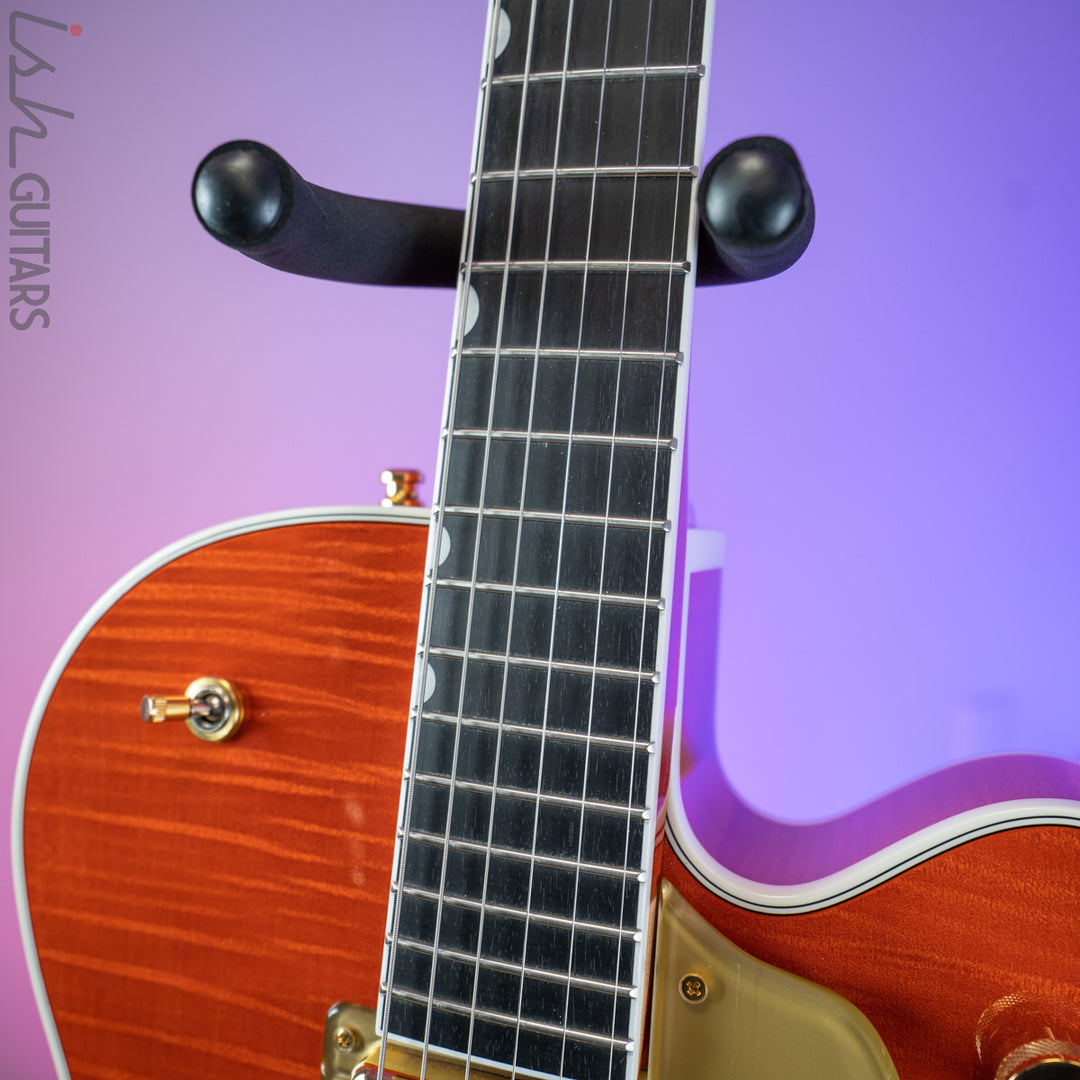 2018 Gretsch G6120TFM Nashville Chet Atkins Orange Stain