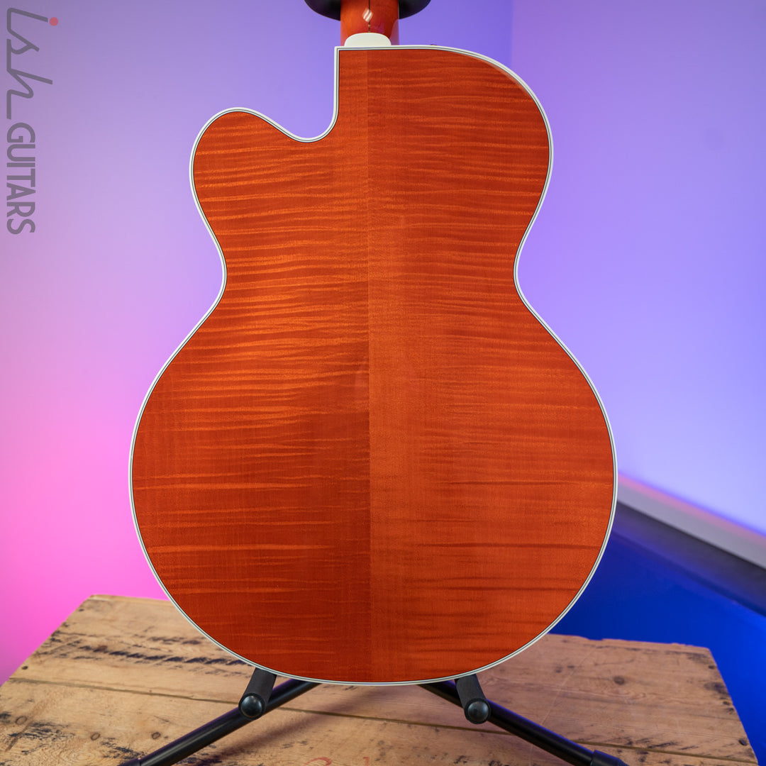 2018 Gretsch G6120TFM Nashville Chet Atkins Orange Stain