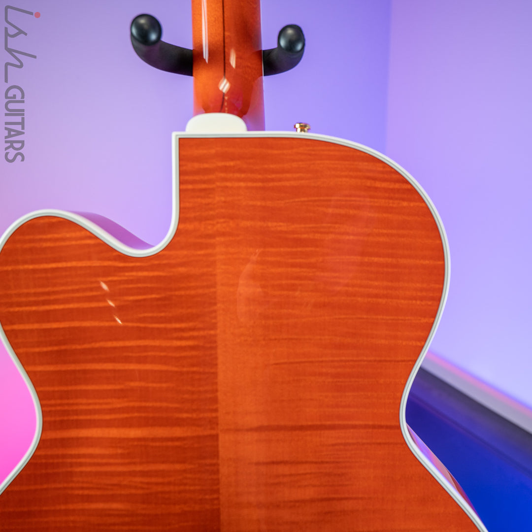 2018 Gretsch G6120TFM Nashville Chet Atkins Orange Stain