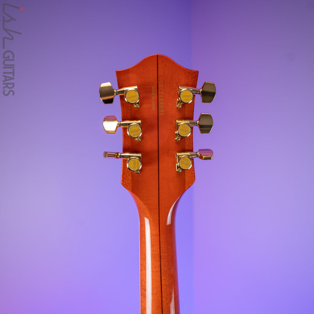 2018 Gretsch G6120TFM Nashville Chet Atkins Orange Stain