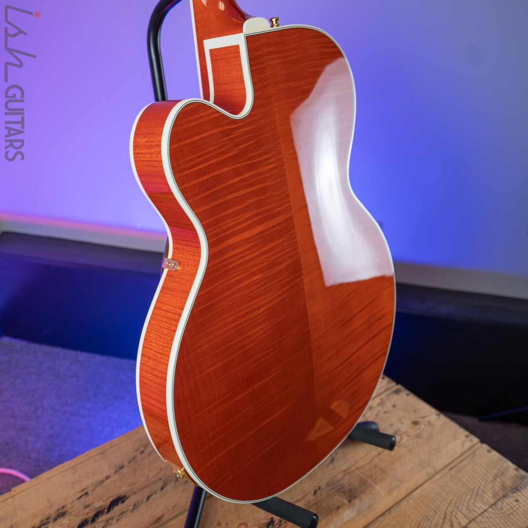 2018 Gretsch G6120TFM Nashville Chet Atkins Orange Stain