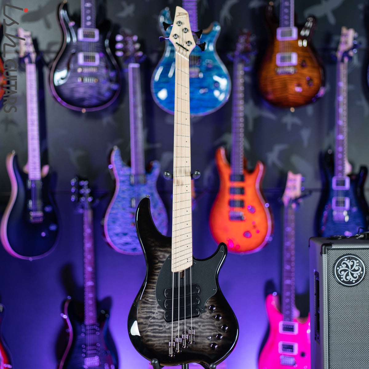 Dingwall Combustion 4-String Bass 2-Tone Blackburst – Ish Guitars