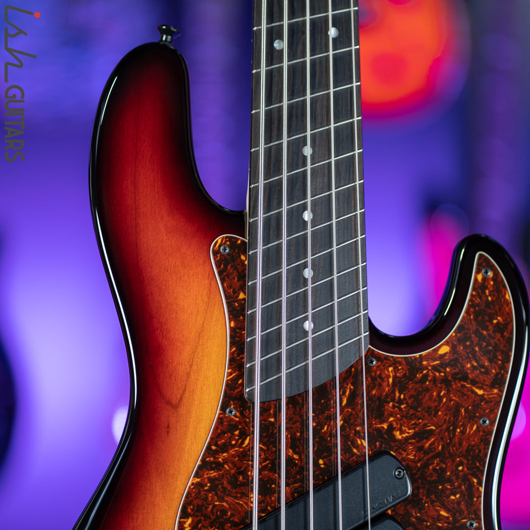 Dingwall Super-J 5-String 3 Tone Sunburst Gloss