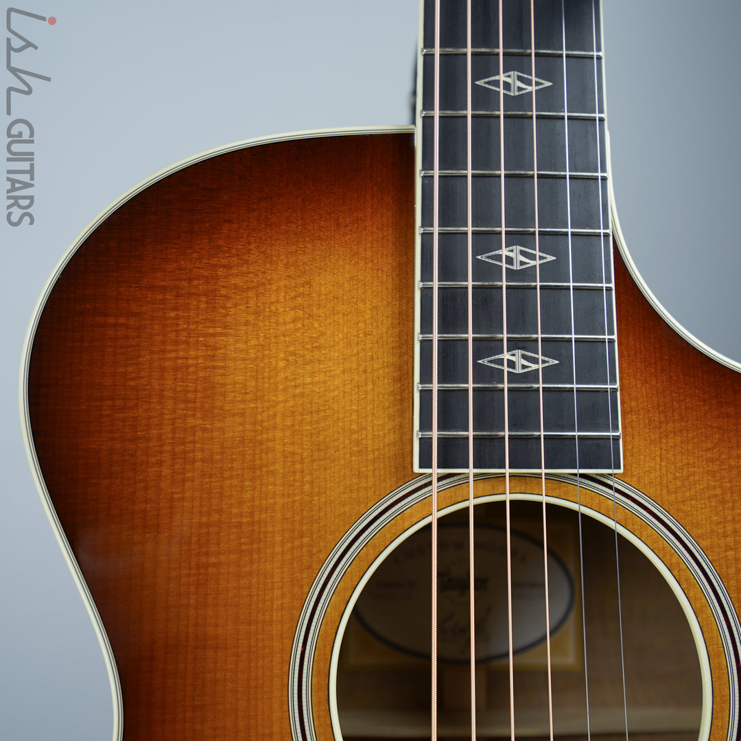 Taylor BTO Custom Shop Grand Concert 12 Fret Florentine Torrefied Spruce Myrtlewood