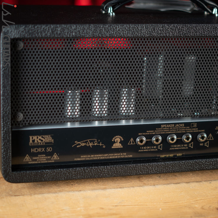 PRS HDRX 50-watt Amplifier Head Black