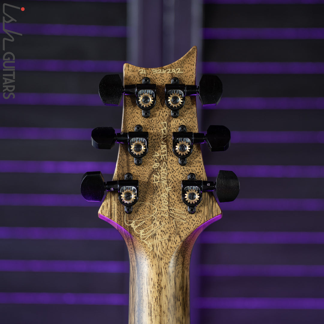 PRS Private Stock Custom 24 Macassar Ebony Natural