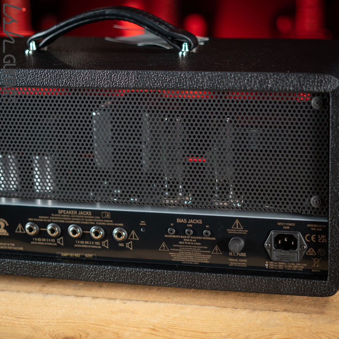 2022 PRS HDRX 50-watt Amplifier Head Black