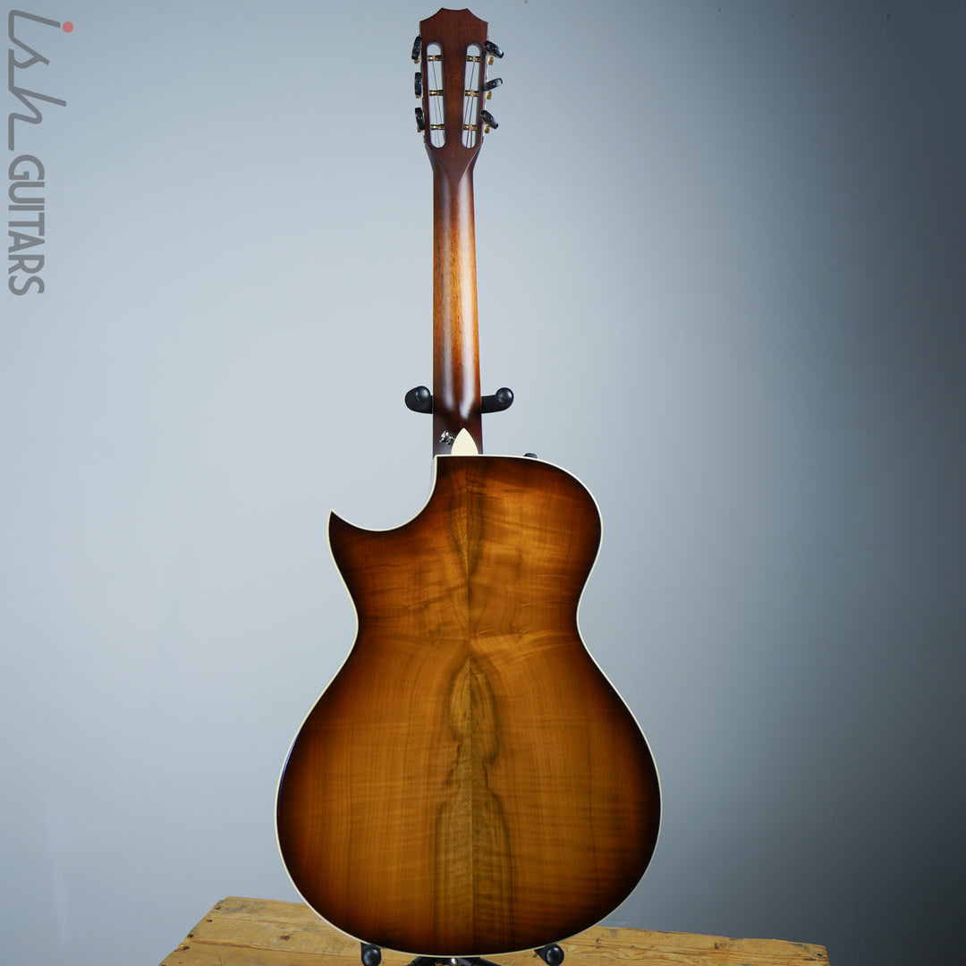 Taylor BTO Custom Shop Grand Concert 12 Fret Florentine Torrefied Spruce Myrtlewood