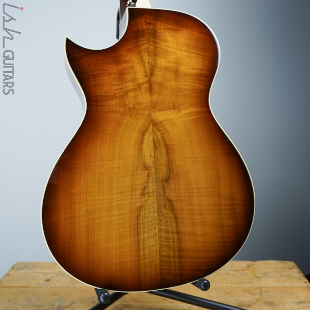 Taylor BTO Custom Shop Grand Concert 12 Fret Florentine Torrefied Spruce Myrtlewood