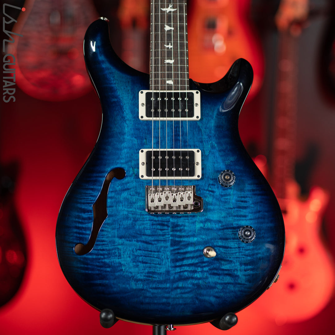PRS CE 24 Semi-Hollow Whale Blue Smokewrap