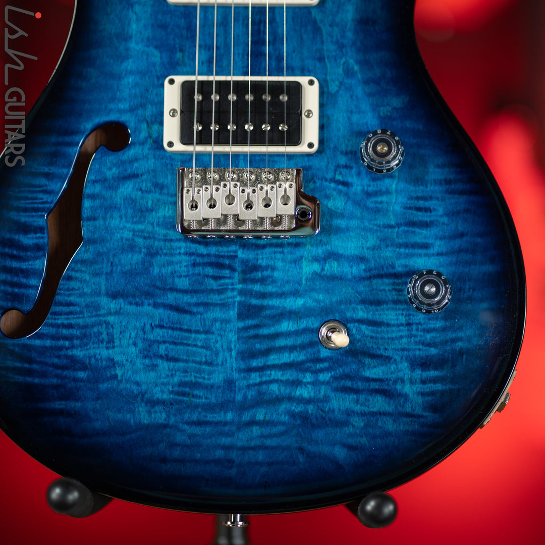 PRS CE 24 Semi-Hollow Whale Blue Smokewrap