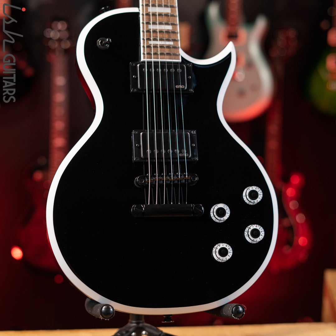 2021 Jackson X Series Signature Marty Friedman MF-1 Black with White Bevels