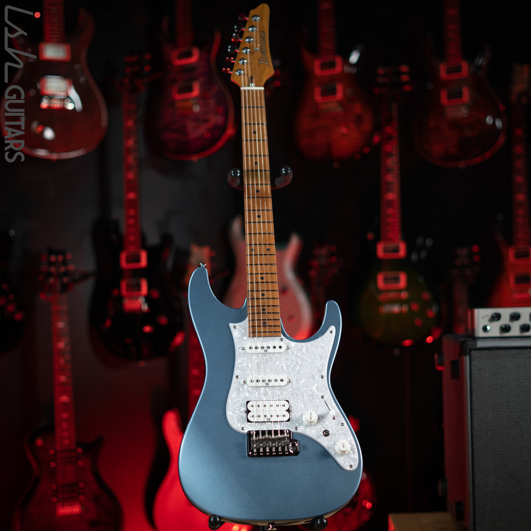 Ibanez Prestige AZ2204 Electric Guitar Ice Blue Metallic