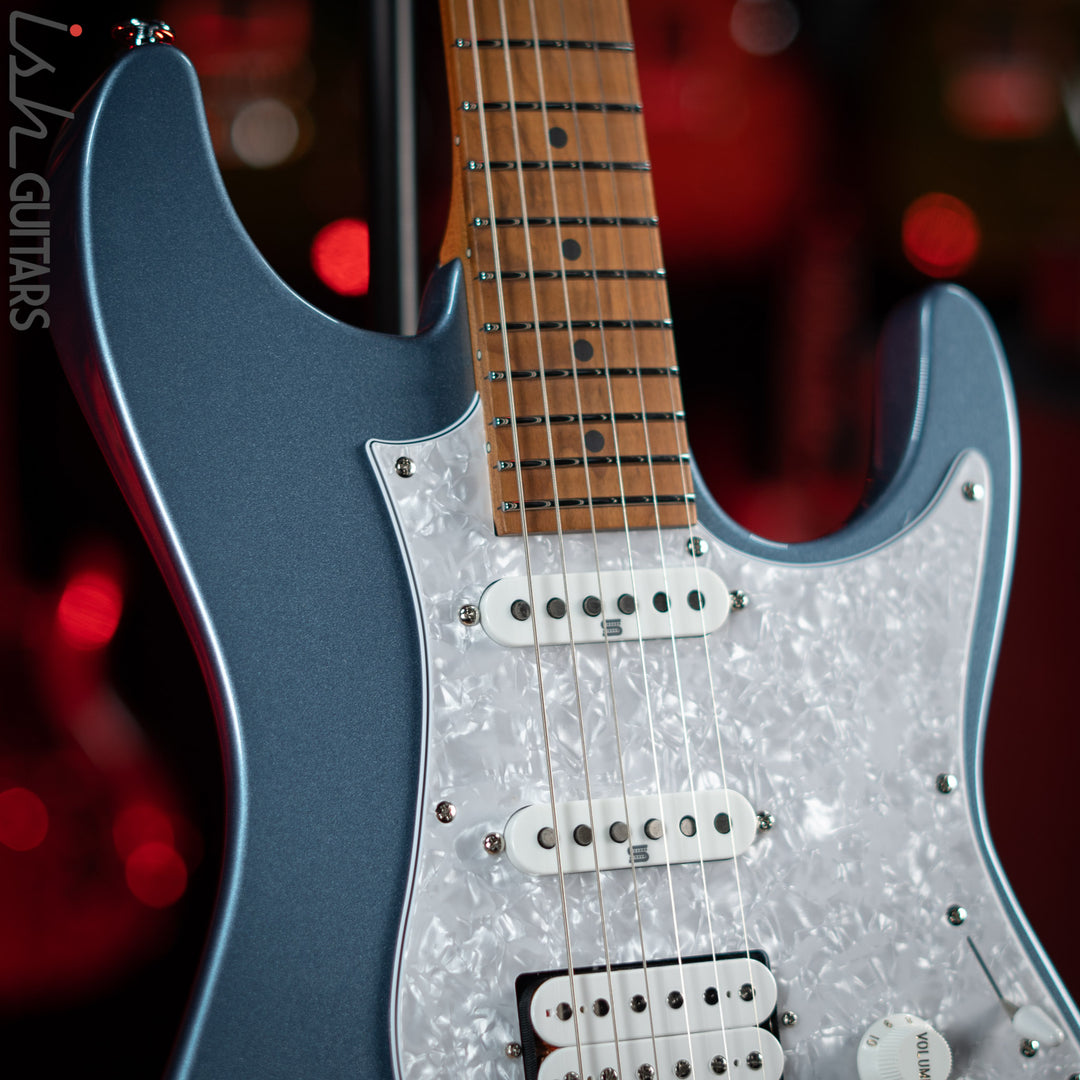 Ibanez Prestige AZ2204 Electric Guitar Ice Blue Metallic