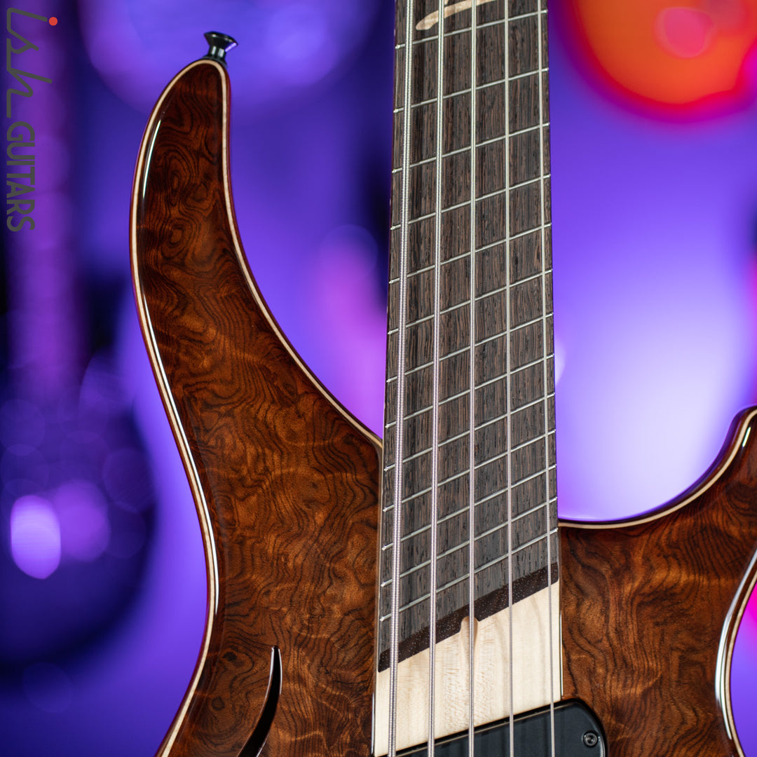 Dingwall Afterburner II 5-String Redwood Natural to Antique Burst