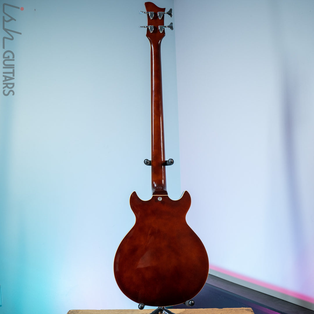 Jay Turser Semi-Hollow Bass Sunburst