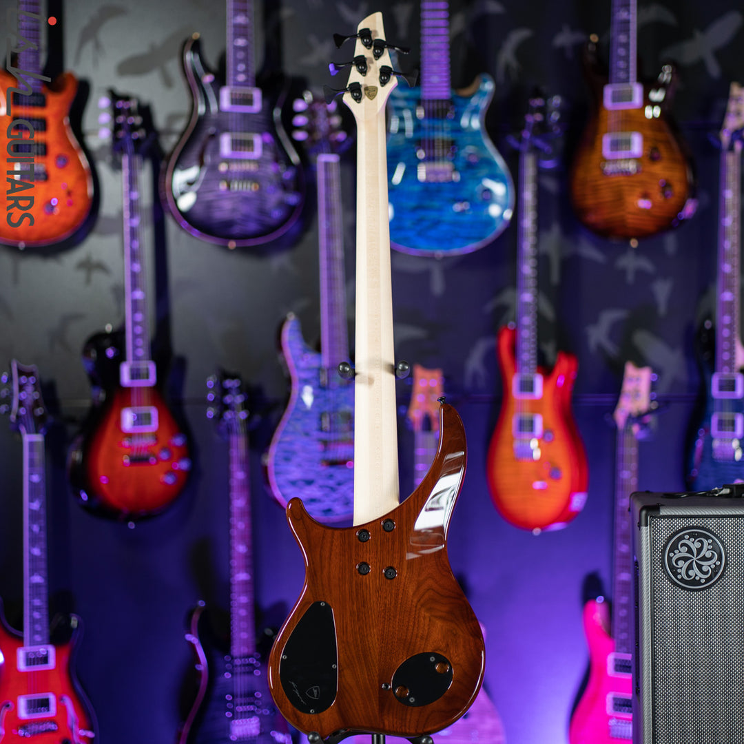 Dingwall Afterburner II 5-String Redwood Natural to Antique Burst