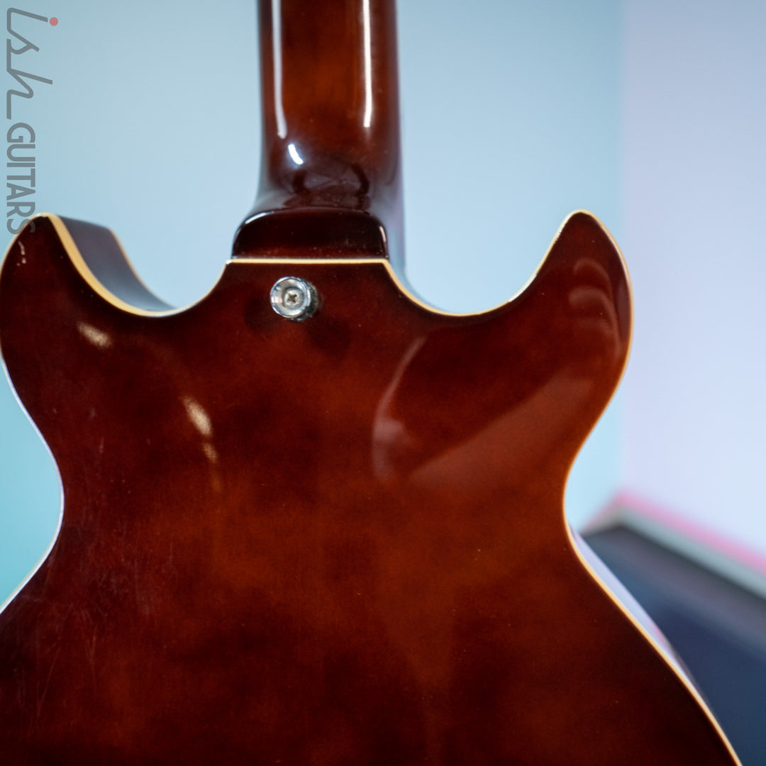 Jay Turser Semi-Hollow Bass Sunburst