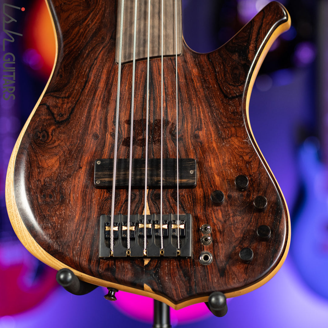 Bill Laurence フレットレスベース Ken Lawrence Brase 5 U-FL Fretless Bass Piezo – Ish Guitars