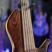 Ken Lawrence Brase 5 U-FL Fretless Bass Piezo