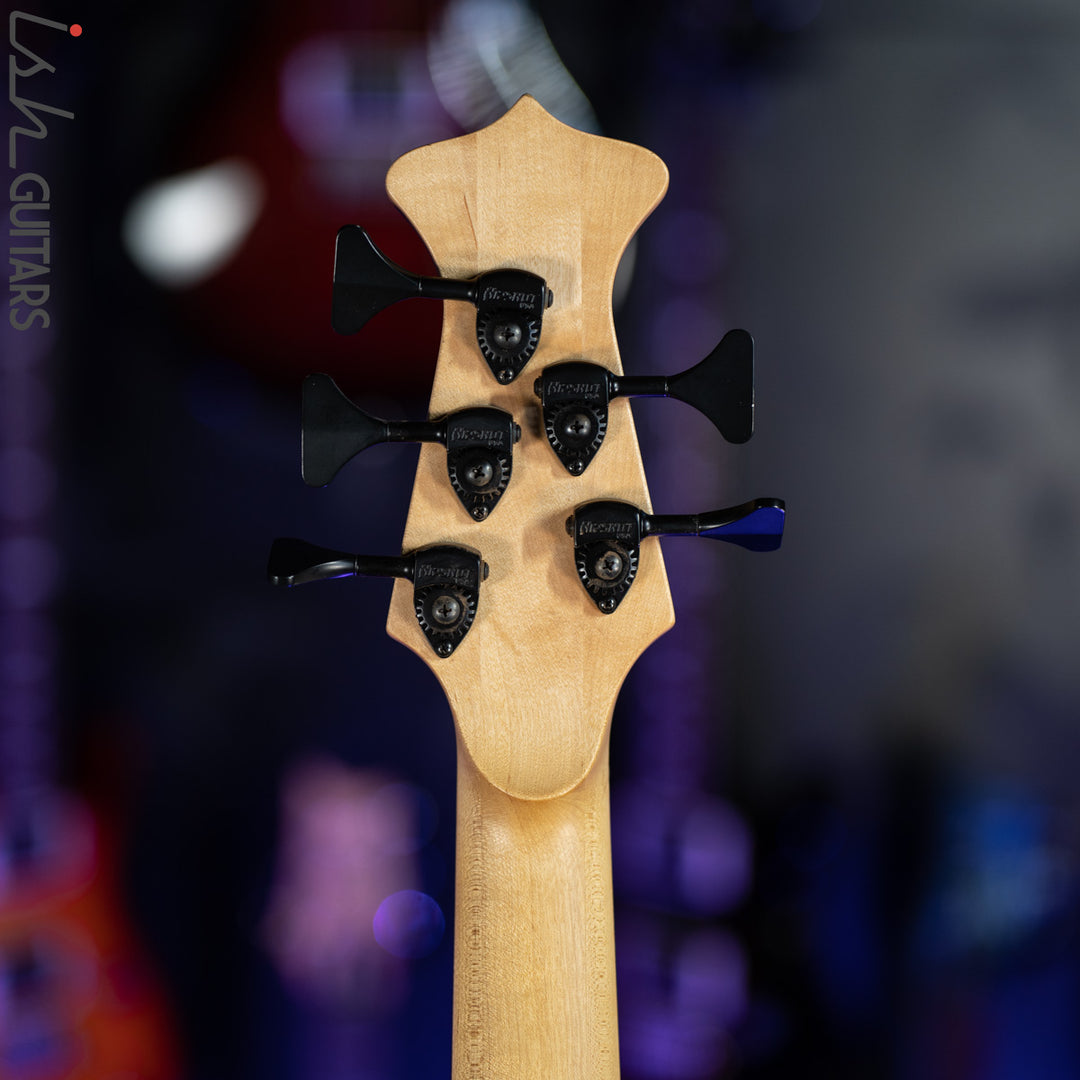 Ken Lawrence Brase 5 U-FL Fretless Bass Piezo