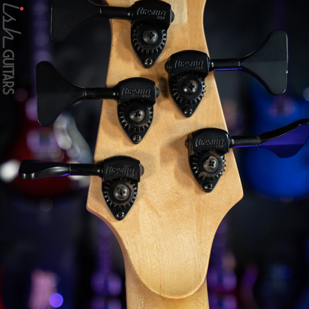 Ken Lawrence Brase 5 U-FL Fretless Bass Piezo – Ish Guitars
