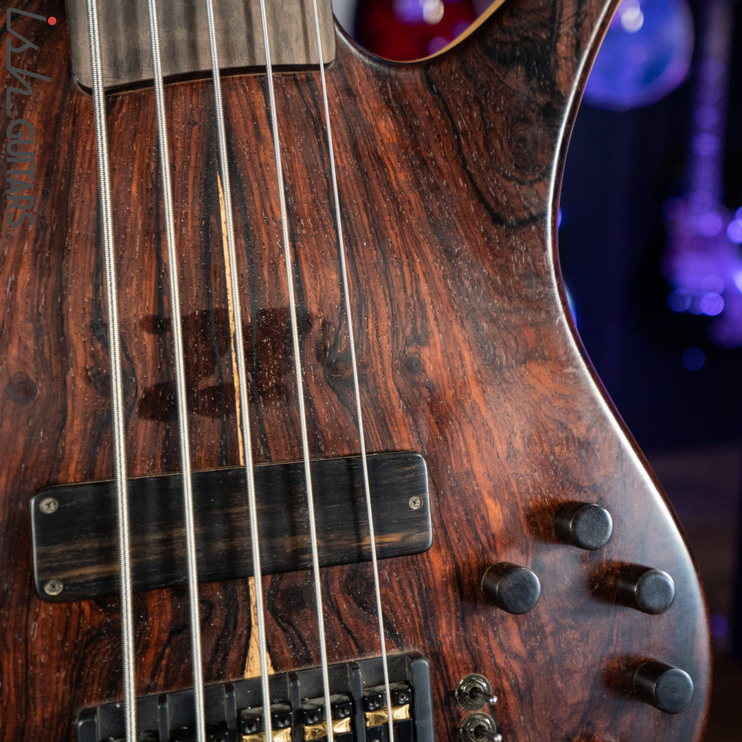 Ken Lawrence Brase 5 U-FL Fretless Bass Piezo