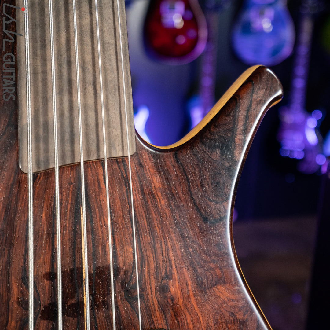 Ken Lawrence Brase 5 U-FL Fretless Bass Piezo