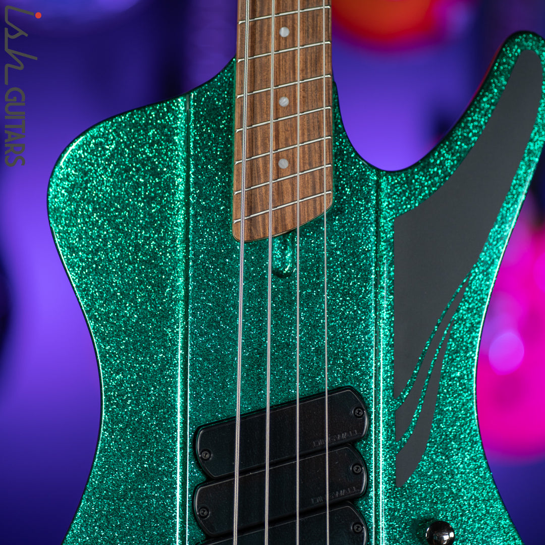 Dingwall D-Roc Standard 4-String Gloss Metalflake Aquamarine