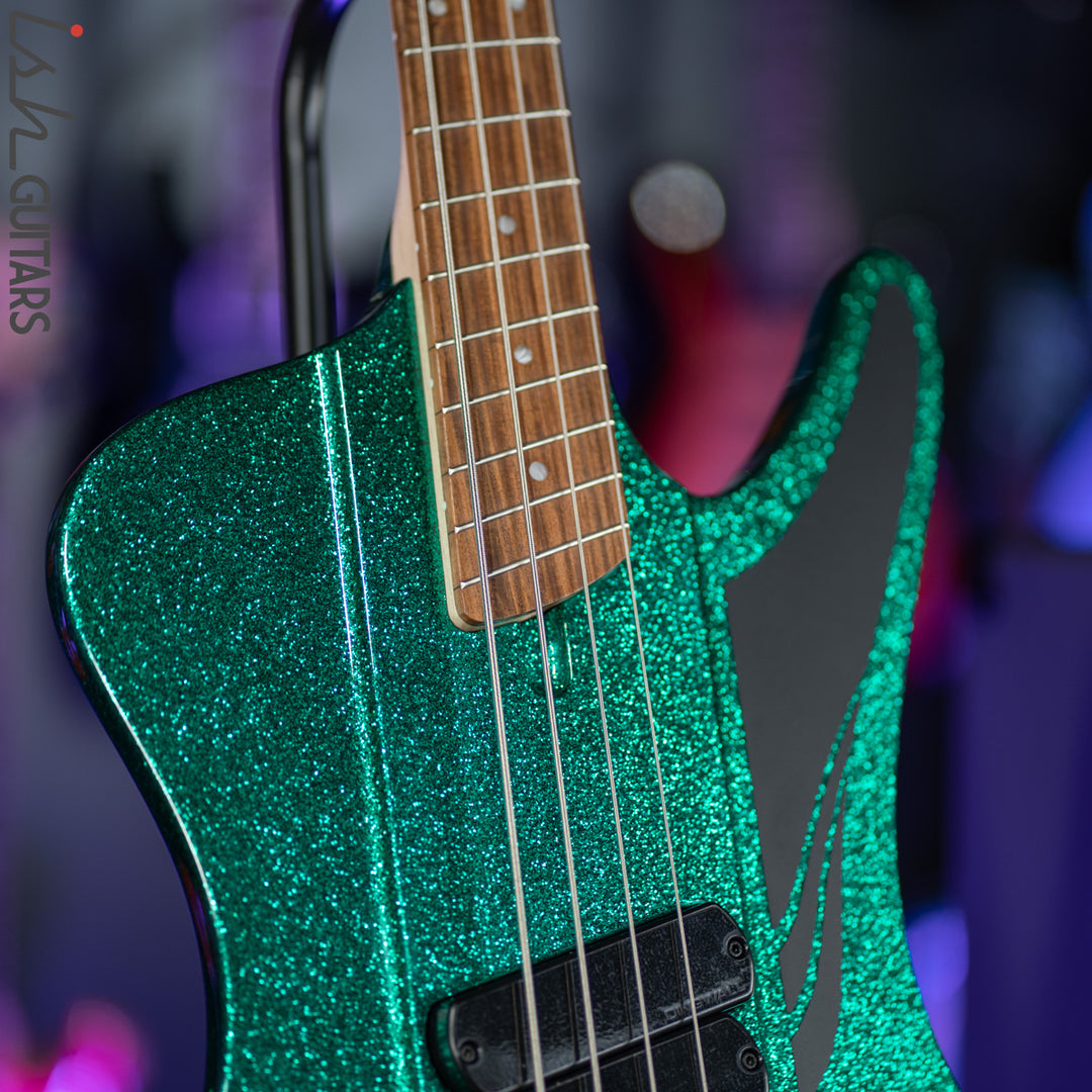 Dingwall D-Roc Standard 4-String Gloss Metalflake Aquamarine