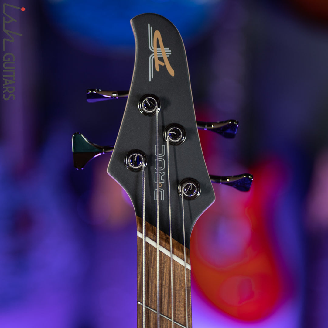 Dingwall D-Roc Standard 4-String Gloss Metalflake Aquamarine