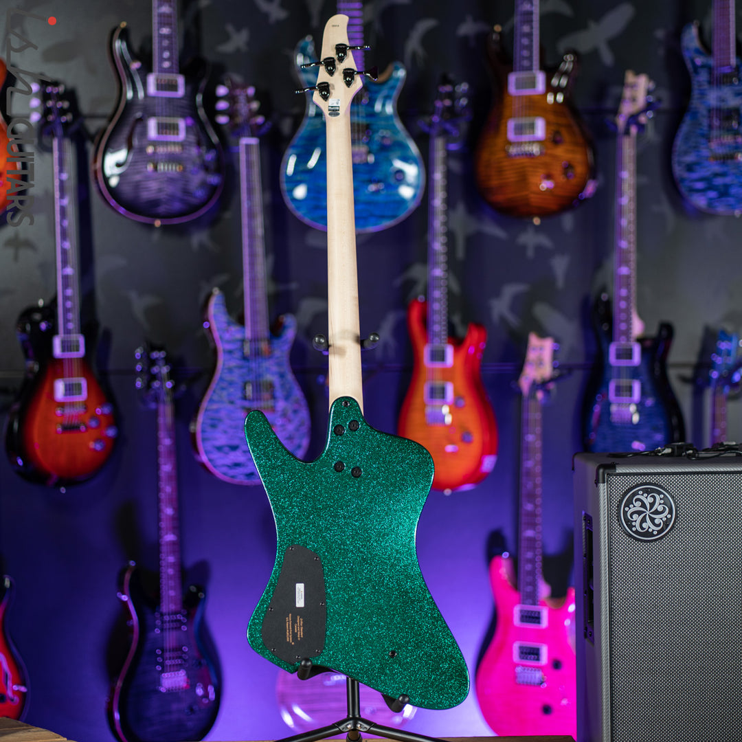Dingwall D-Roc Standard 4-String Gloss Metalflake Aquamarine