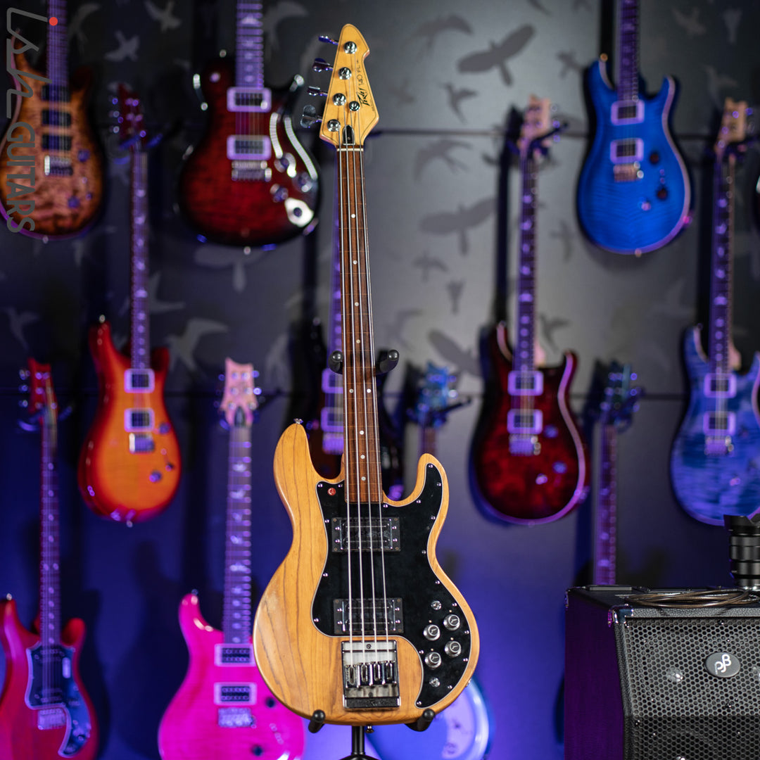 1980 Peavey T-40 FL Fretless Natural – Ish Guitars