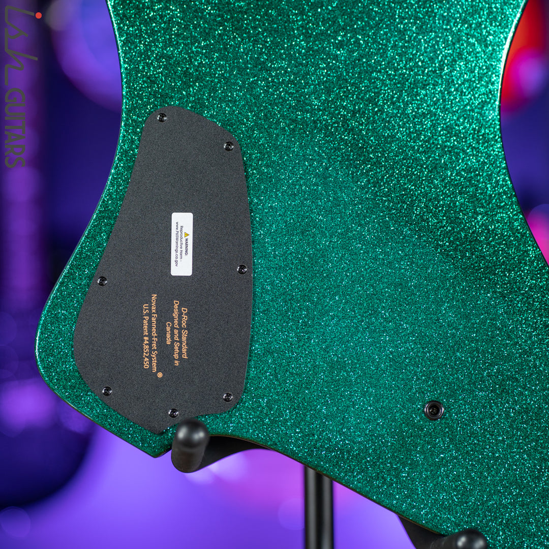 Dingwall D-Roc Standard 4-String Gloss Metalflake Aquamarine