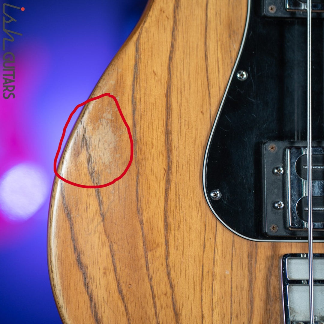 1980 Peavey T-40 FL Fretless Natural