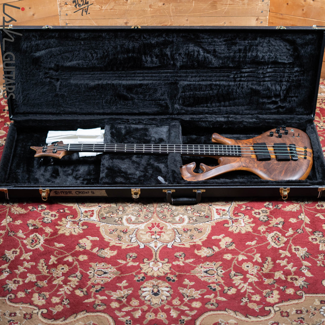 2010 Ritter Okon 4 Bass Natural American Walnut