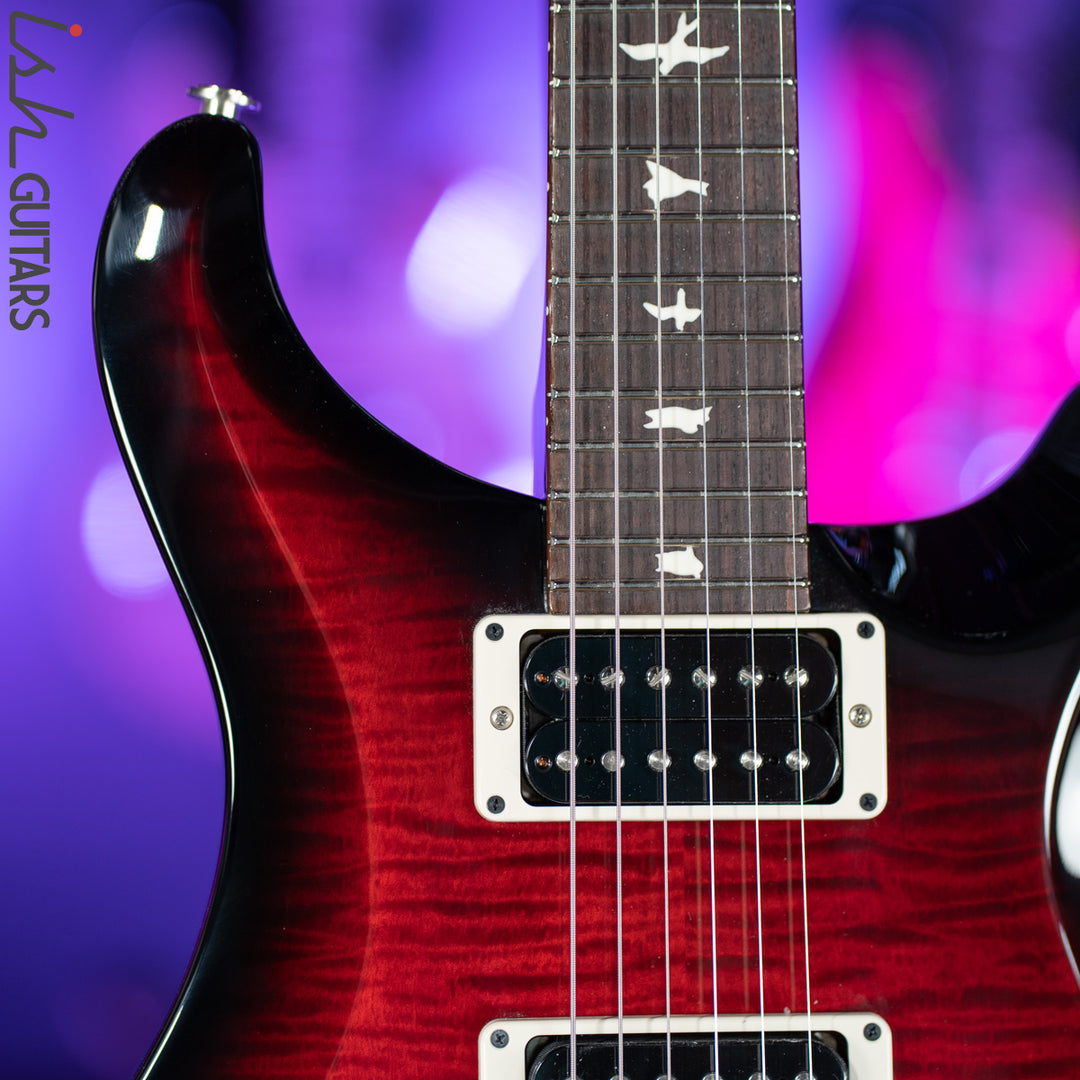 PRS S2 Custom 24 35th Anniversary Scarlet Red Smokewrap