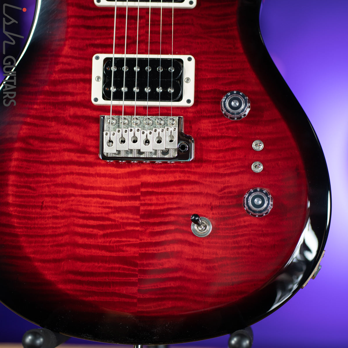 PRS S2 Custom 24 35th Anniversary Scarlet Red Smokewrap – Ish Guitars