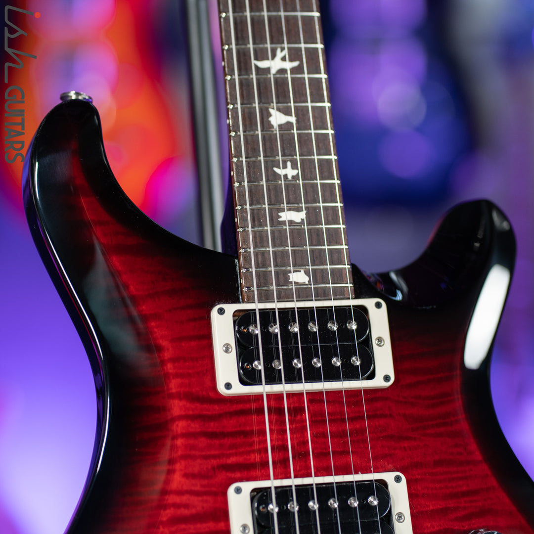 PRS S2 Custom 24 35th Anniversary Scarlet Red Smokewrap