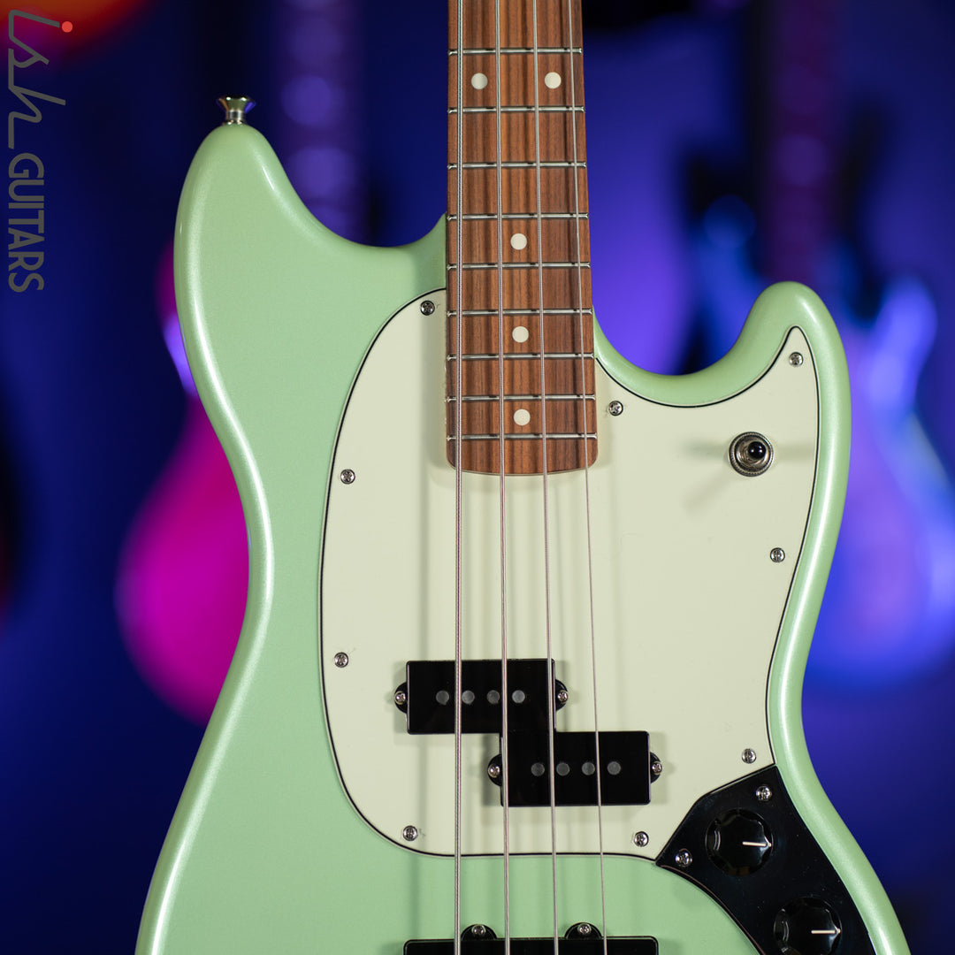 2018 Fender Mustang Bass Seafoam Green PJ Special Edition