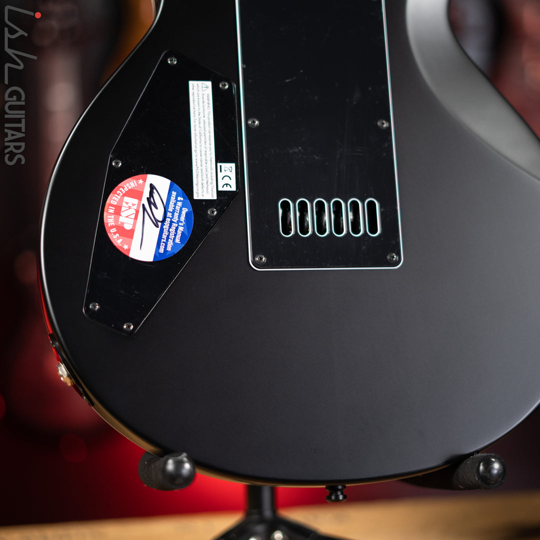 ESP E-II Eclipse Evertune Black Satin Demo