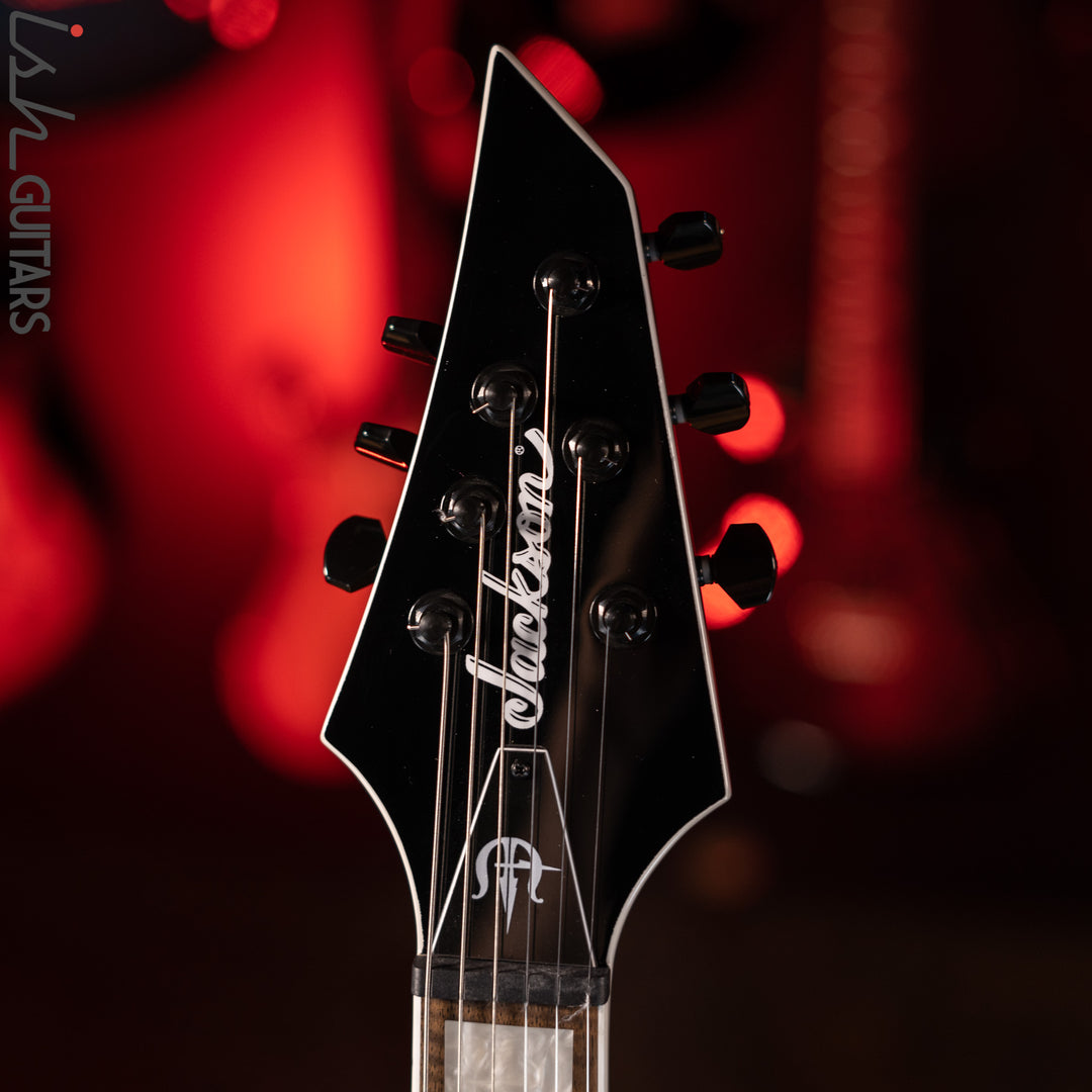 2021 Jackson X Series Signature Marty Friedman MF-1 Black with White Bevels